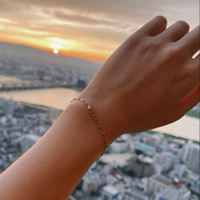 Sofia - Adjustable Gold Stainless Steel Chain Bracelets