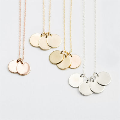 Noémia - Round Pendant Coin Chain