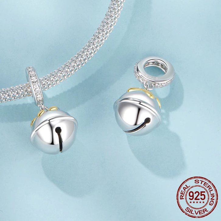 Silver Dog Charms Pendants Set 1