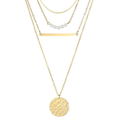 Multi Layered Pendant Necklace for Women