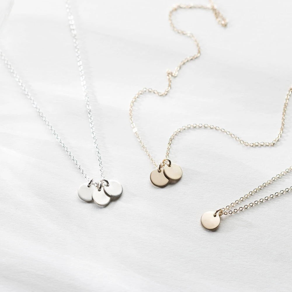 Noémia - Round Pendant Coin Chain