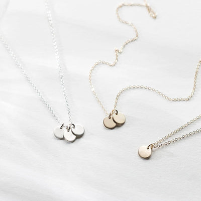 Noémia - Round Pendant Coin Chain