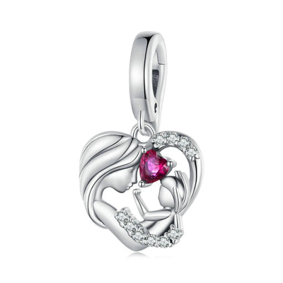 Paperclip Link Heart Bracelet