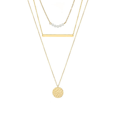 Multi Layered Pendant Necklace for Women