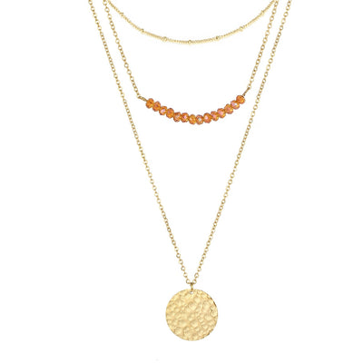 Multi Layered Pendant Necklace for Women