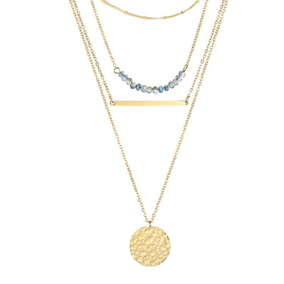 Multi Layered Pendant Necklace for Women