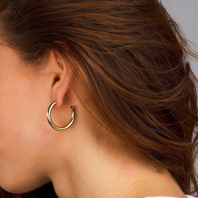 Isabella - Stackable C Shape Earrings