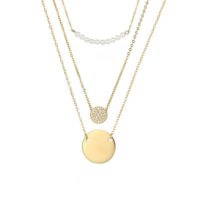 Multi Layered Pendant Necklace for Women