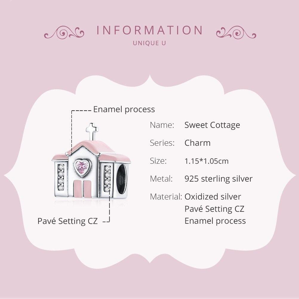 Sweet Cottage Silver Charm - Figueira