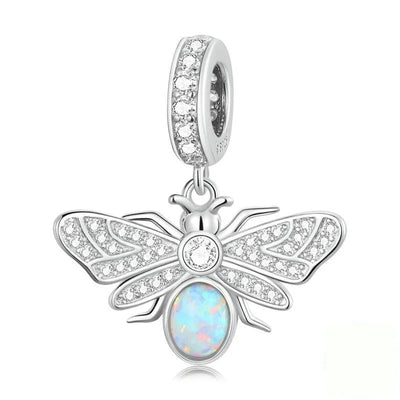 Opal Firefly Insect Charm - Figueira