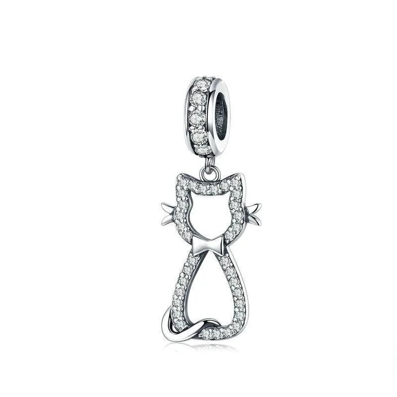 Cat Animal Dangle Charm - Figueira