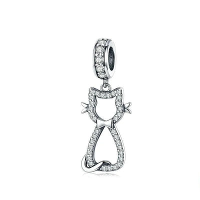 Cat Animal Dangle Charm - Figueira