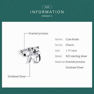 Koala Mom & Kid Charms - Figueira