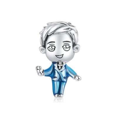Sweet Wedding Bride Groom Charm - Figueira