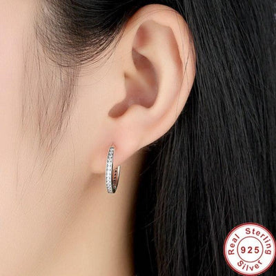Eternity Hoop Earrings - Figueira