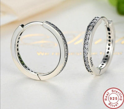 Eternity Hoop Earrings - Figueira