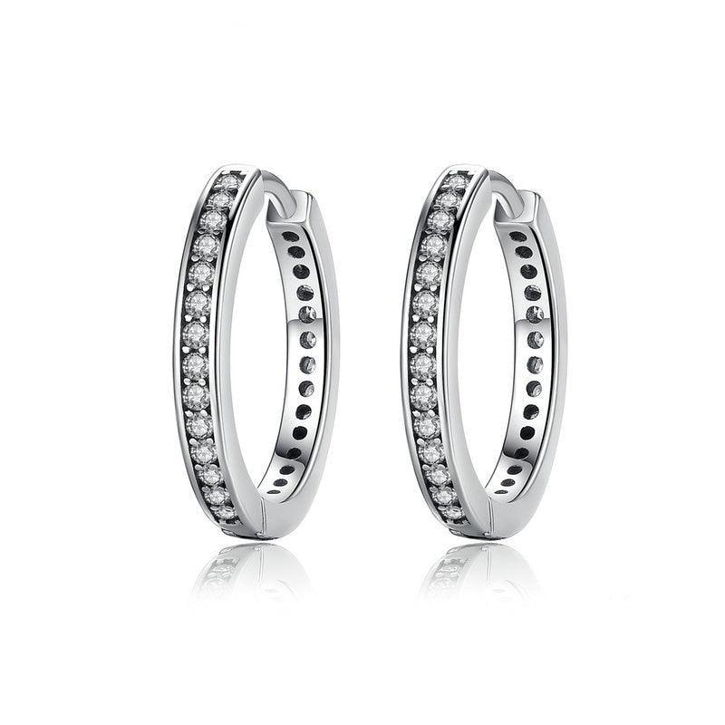 Eternity Hoop Earrings - Figueira