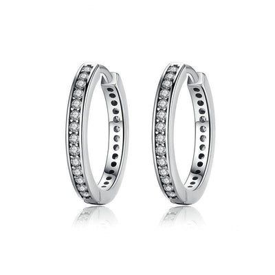 Eternity Hoop Earrings - Figueira