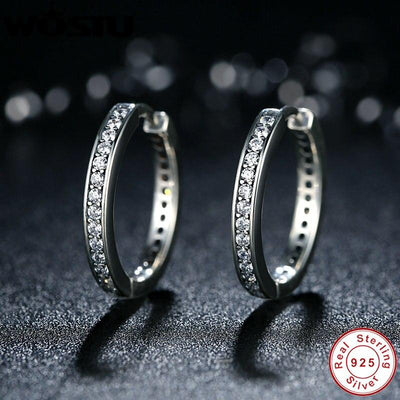 Eternity Hoop Earrings - Figueira
