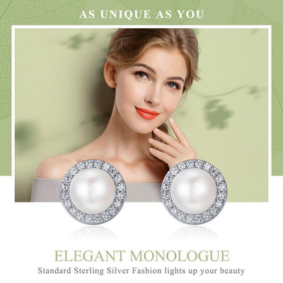Freshwater Pearl Stud Earrings - Figueira