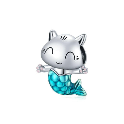 Silver Mermaid charm - Figueira
