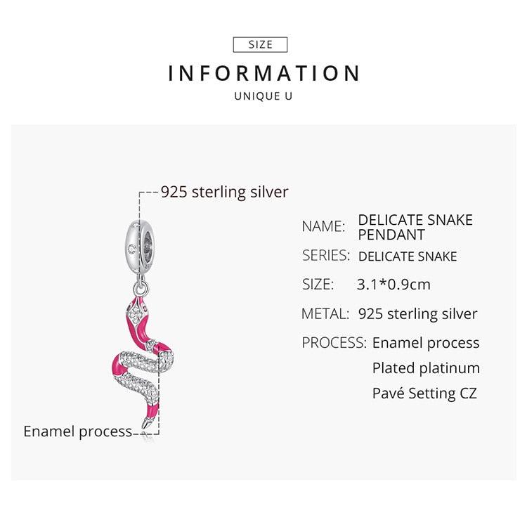 Rose Red Snake Charm - Figueira