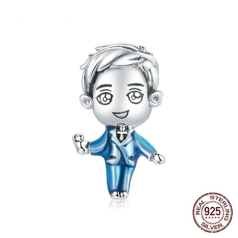 Sweet Wedding Bride Groom Charm - Figueira