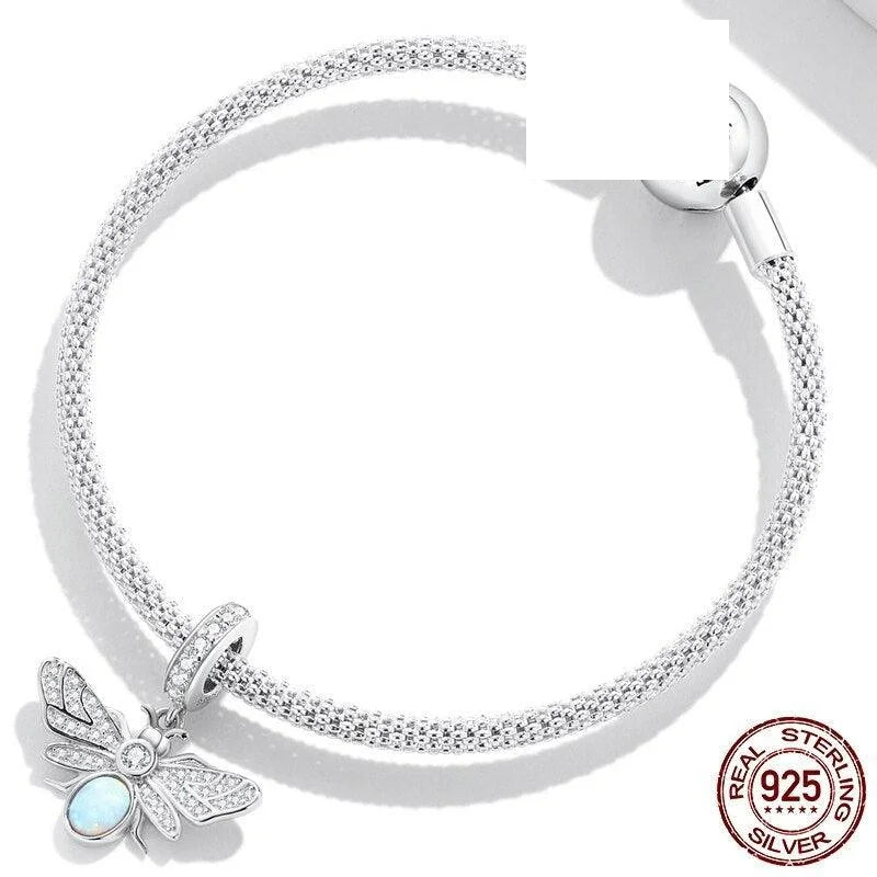 Opal Firefly Insect Charm - Figueira