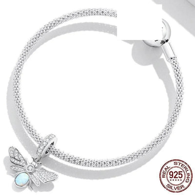 Opal Firefly Insect Charm - Figueira
