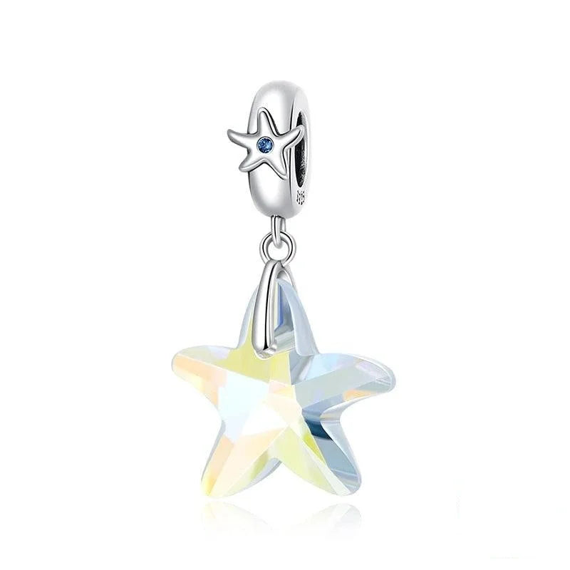 Crystal Star Silver Charm - Figueira