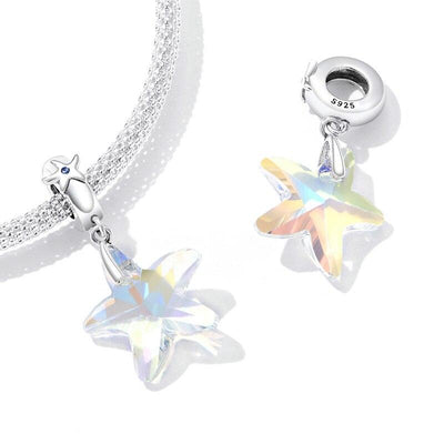 Crystal Star Silver Charm - Figueira
