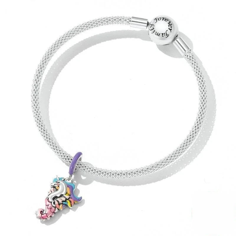 Seahorse Silver Charm - Figueira
