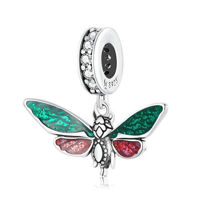 Opal Firefly Insect Charm - Figueira