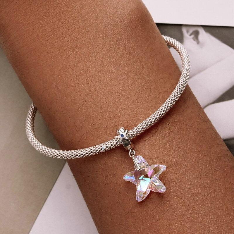 Crystal Star Silver Charm - Figueira