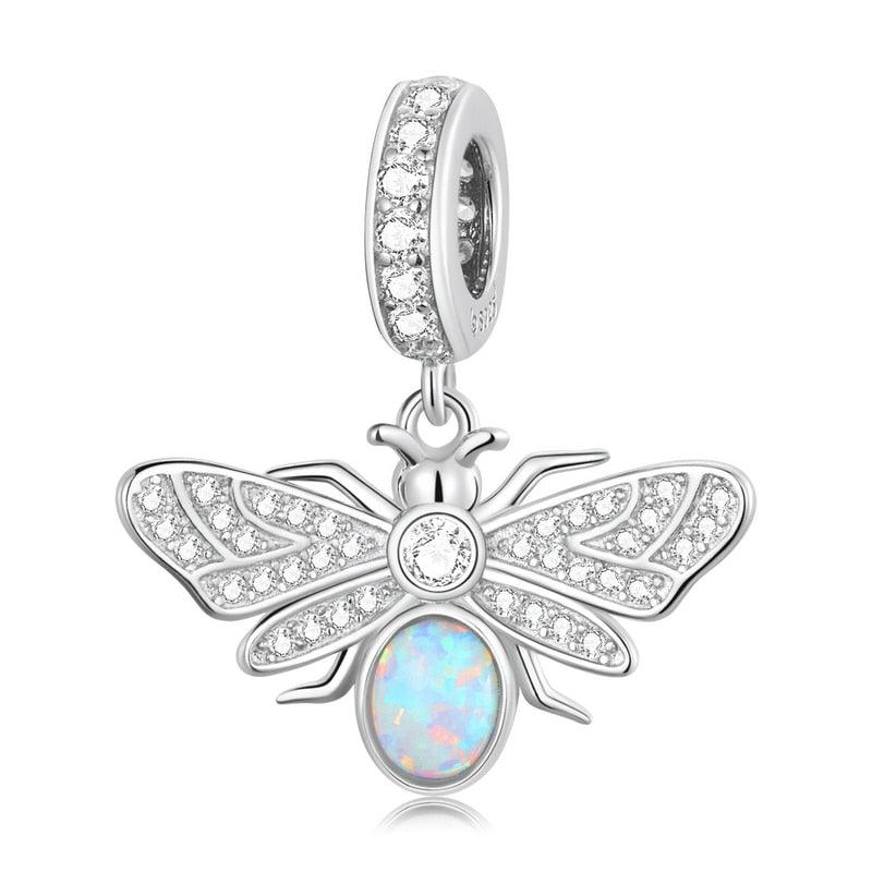 Opal Firefly Insect Charm - Figueira