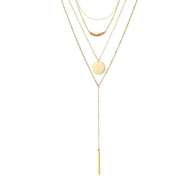 Multi Layered Pendant Necklace for Women