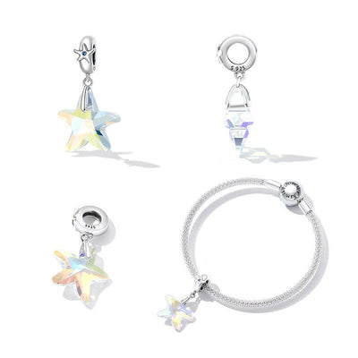 Crystal Star Silver Charm - Figueira