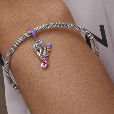 Seahorse Silver Charm - Figueira