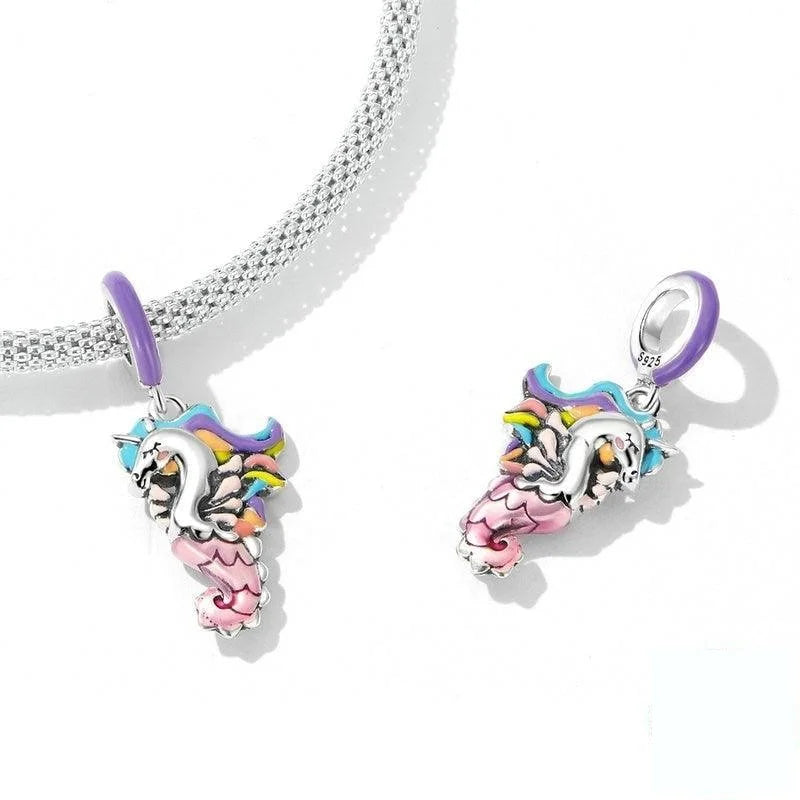 Seahorse Silver Charm - Figueira