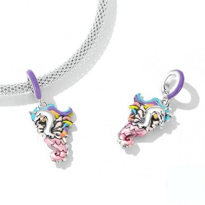 Seahorse Silver Charm - Figueira
