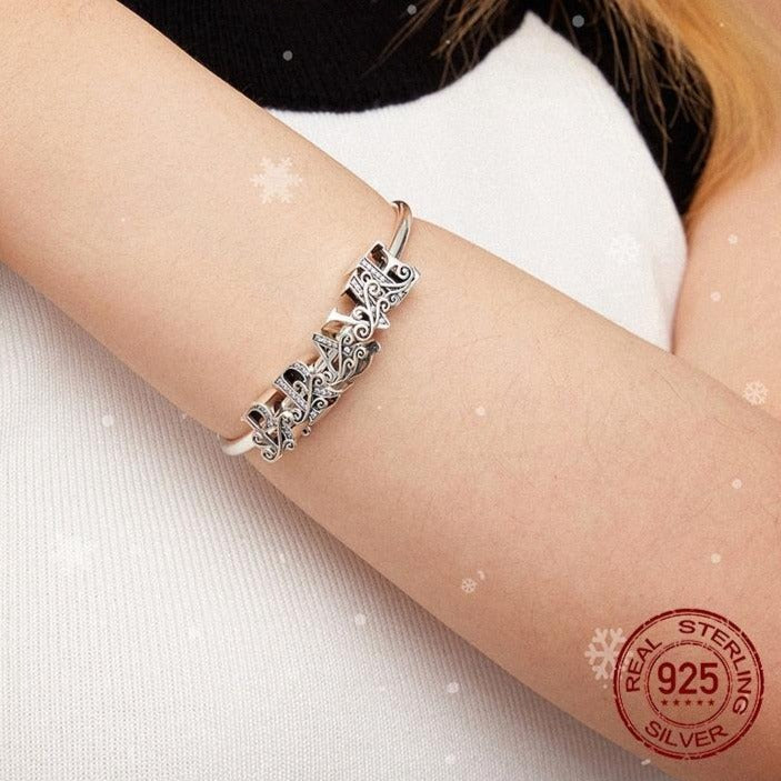 Dazzling alphabet silver charms - Figueira